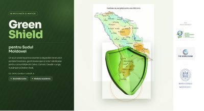 Green Shield: împădurire grijulie pentru Sudul Moldovei 