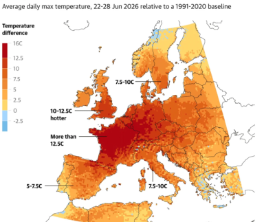 European Commission proposes requiring EU countries to plan for 3°C of warming